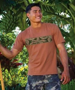 Coconut Palm - Chile Dyed Short Sleeve Crewneck T-Shirt