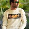 Sunset Dream - Coconut Dyed Long Sleeve Crewneck T-Shirt 2 Sunset Dream - Coconut Dyed Long Sleeve Crewneck T-Shirt -Crazyshirts Online Shop 11bf1441 3d83 4722 bc49 aa20f6b01b9e