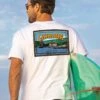 Lahaina Label - White Short Sleeve Crewneck T-Shirt 1 Lahaina Label - White Short Sleeve Crewneck T-Shirt -Crazyshirts Online Shop 1478e2b7 5663 47af 8f48 0f6e12b9dcd9