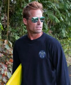 Lucky Olive Honu - Navy Long Sleeve Crewneck T-Shirt -Crazyshirts Online Shop 19f6bfcd 1011 4ea9 bdeb a93ae50cdaed