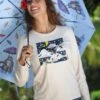 B. Kliban Cats In Clouds - Coconut Dyed Long Sleeve Crewneck T-Shirt -Crazyshirts Online Shop 1be0e4a3 d3c3 465b adc7 3bb75920fd2c