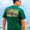 Artsy Diamond Head - Forest Green Short Sleeve Crewneck T-Shirt 2 Artsy Diamond Head - Forest Green Short Sleeve Crewneck T-Shirt -Crazyshirts Online Shop 264b70da ea39 48fa 9051 e285d58e74d4