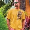 Crimson Dragon - Pineapple Dyed Short Sleeve Crewneck T-Shirt 1 Crimson Dragon - Pineapple Dyed Short Sleeve Crewneck T-Shirt -Crazyshirts Online Shop 3b865bb2 ad81 40b2 878a a8132fe1379b