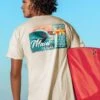 Maui Life - Coconut Dyed Short Sleeve Crewneck T-Shirt -Crazyshirts Online Shop 3dac303e a162 488c 9844 faa36c236196