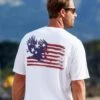 American Pride - White Short Sleeve Crewneck T-Shirt