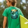 Mano Sunrise - Wintergreen Dyed Short Sleeve Crewneck T-Shirt -Crazyshirts Online Shop 42a518aa cbcf 4bd9 9afd d7fbdb9fe528