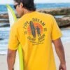 Pipe Dream Surf Shop - Pineapple Dyed Short Sleeve Crewneck T-Shirt 1 Pipe Dream Surf Shop - Pineapple Dyed Short Sleeve Crewneck T-Shirt -Crazyshirts Online Shop 49f2ffaf 55fe 4754 b0ae caffdaae8e78