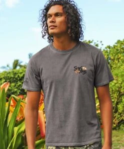 Bad Surf Dogs - Crater Dyed® Short Sleeve Crewneck T-Shirt -Crazyshirts Online Shop 54a67d8e 27df 4892 b74f 8a4b9df6ea18