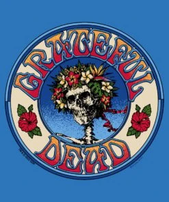 Grateful Dead Hawaiian Bertha - Blue Hawaii Dyed Short Sleeve Crewneck T-Shirt -Crazyshirts Online Shop 5d5707d0 ba2a 45bf aaaf 37587f477e6c