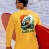 Aloha Kai Wave - Pineapple Dyed Long Sleeve Crewneck T-Shirt 2 Aloha Kai Wave - Pineapple Dyed Long Sleeve Crewneck T-Shirt -Crazyshirts Online Shop 64254356 d5a5 4cc2 9a0a de50a77cbd4a