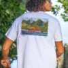 Painted Lahaina - White Short Sleeve Crewneck T-Shirt -Crazyshirts Online Shop 64e15162 4a3b 4139 a62d 65f2f398e390