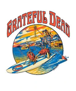 Grateful Dead Along For The Trip - White Short Sleeve Crewneck T-Shirt -Crazyshirts Online Shop 6d6ba828 28e3 4ca2 b597 413f66ee4177