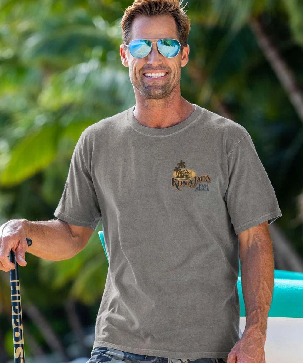 Kj Shack - Crater Dyed® Short Sleeve Crewneck T-Shirt 4 Kj Shack - Crater Dyed® Short Sleeve Crewneck T-Shirt - Image 2