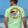 Vintage Waikiki Surf - Key Lime Dyed Short Sleeve Crewneck T-Shirt -Crazyshirts Online Shop 712335f1 7b06 4596 b9f4 428f45aefbf8