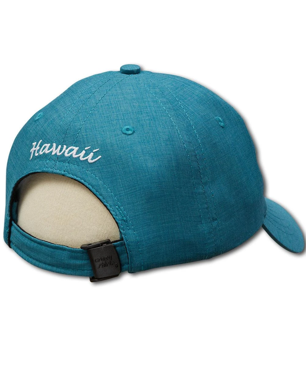 Paradise Honu - Teal Polyester Hat 4 Paradise Honu - Teal Polyester Hat - Image 2