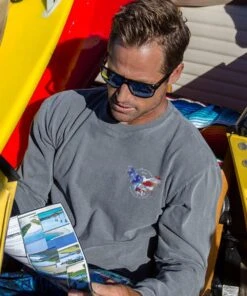 Land Of The Eagle - Crater Dyed® Long Sleeve Crewneck T-Shirt 5 Land Of The Eagle - Crater Dyed® Long Sleeve Crewneck T-Shirt -Crazyshirts Online Shop 73bdbd01 e4a2 4607 8a92 dce30a7cb40e