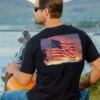 Flag Sunset - Black Short Sleeve Crewneck T-Shirt -Crazyshirts Online Shop 740cd30c 1f11 49df bdfd 6a6ff62f44c8