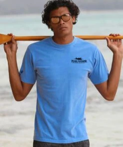 Pearl Harbor Aviation Museum F-14 Tomcat - Blue Hawaii Dyed Short Sleeve Crewneck T-Shirt -Crazyshirts Online Shop 7726fc1a c1a2 4b5c a26e 986bd5ec547d