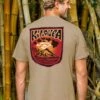 Kilauea Shield - Kona Coffee Dyed Short Sleeve Crewneck T-Shirt 1 Kilauea Shield - Kona Coffee Dyed Short Sleeve Crewneck T-Shirt -Crazyshirts Online Shop 7b224206 ebed 4fb4 920d ec27bf7930cd