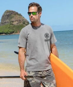 Maui Brewing Co Sobrehumano - Crater Dyed® Short Sleeve Crewneck T-Shirt -Crazyshirts Online Shop 845d8deb ff91 491d 816e b994d542292d