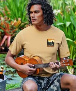 Jeep Off The Beaten Path - Pale Ale Dyed Short Sleeve Crewneck T-Shirt -Crazyshirts Online Shop 8aa3443d a25d 4ba6 a3c0 63e5ec9e32aa