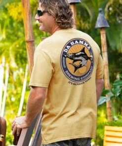 Da Hamma Brewing Co. - Beer Dyed Short Sleeve Crewneck T-Shirt