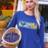 Pua Breeze - Blueberry Dyed Long Sleeve Crewneck T-Shirt -Crazyshirts Online Shop 944f3a7f f33a 4a56 a8ad 66e36cf85699