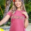 Hibiscus Vines - Paradise Red Dyed Short Sleeve Crewneck T-Shirt 2 Hibiscus Vines - Paradise Red Dyed Short Sleeve Crewneck T-Shirt -Crazyshirts Online Shop 9a319e73 19e9 475d b5dd 8d5d53391b5e