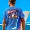 Good Vibrations - Blue Hawaii Dyed Short Sleeve Crewneck T-Shirt -Crazyshirts Online Shop 9dcb93c1 5feb 4d1a 96cd bc6a87d1bf09