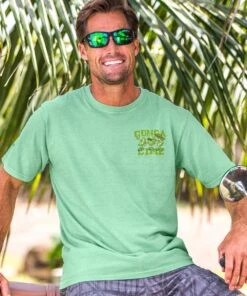 Conga Lime - Key Lime Dyed Short Sleeve Crewneck T-Shirt -Crazyshirts Online Shop a5fb2fbf 631d 4081 bd75 5daf236ed07f