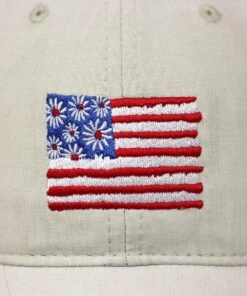 Daisy Flag - Stone Twill Hat -Crazyshirts Online Shop ac2403d3 dd9d 4d8f 894d 391902ef9d0e