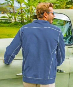 Woodie Longboard - Blue Heather Long Sleeve Mountain Peak Pullover 5 Woodie Longboard - Blue Heather Long Sleeve Mountain Peak Pullover -Crazyshirts Online Shop adaf6f78 bfed 4711 88a3 d2ad7e6137ec