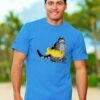 B. Kliban Beach Getaway Cat - Blue Hawaii Dyed Short Sleeve Crewneck T-Shirt 1 B. Kliban Beach Getaway Cat - Blue Hawaii Dyed Short Sleeve Crewneck T-Shirt -Crazyshirts Online Shop bbfbd213 13ac 42d5 b967 858419374389