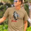 B. Kliban Sushi Cat - Kona Coffee Dyed Short Sleeve Crewneck T-Shirt