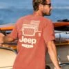 Jeep All American - Chile Dyed Short Sleeve Crewneck T-Shirt 1 Jeep All American - Chile Dyed Short Sleeve Crewneck T-Shirt -Crazyshirts Online Shop c6705c1d 8375 402c a454 ca658bbda653
