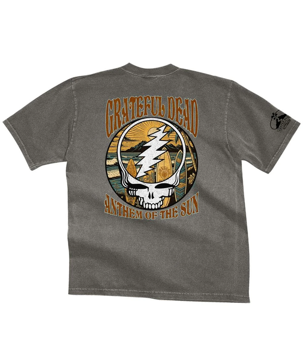 Grateful Dead Anthem Of The Sun - Crater Dyed® Short Sleeve Crewneck T-Shirt 3 Grateful Dead Anthem Of The Sun - Crater Dyed® Short Sleeve Crewneck T-Shirt