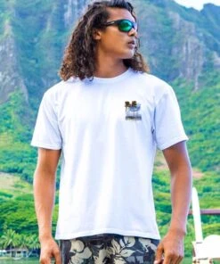 Old Lahaina - White Short Sleeve Crewneck T-Shirt -Crazyshirts Online Shop cca91f56 37c9 484e aeaf e37b763f31ae