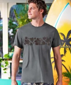 Bit Of Love - Smoke Short Sleeve Pima T-Shirt