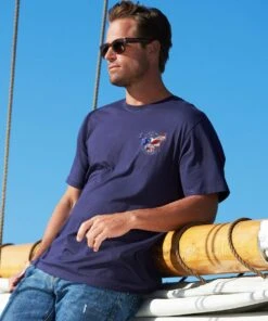 Land Of The Eagle - Indigo Short Sleeve Pima T-Shirt 5 Land Of The Eagle - Indigo Short Sleeve Pima T-Shirt -Crazyshirts Online Shop d077fb5b a758 438c ab20 8240da0c306b