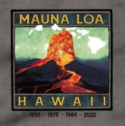 Retro Mauna Loa - Crater Dyed® Short Sleeve Crewneck T-Shirt -Crazyshirts Online Shop d0c0e3b1 734a 4902 a6ee 4b1fbf3589f1