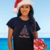 Merry Christmas Tree - Black Short Sleeve Crewneck T-Shirt 1 Merry Christmas Tree - Black Short Sleeve Crewneck T-Shirt -Crazyshirts Online Shop daef0541 dbca 4066 ba7f 7fd56c26b008