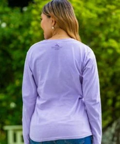 Wyland® Whale Tail Brushed - Lavender Dyed Long Sleeve Crewneck T-Shirt 5 Wyland® Whale Tail Brushed - Lavender Dyed Long Sleeve Crewneck T-Shirt -Crazyshirts Online Shop dcf4b205 8ebe 4e08 a25e 02626cb0776c
