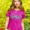 Floral Pua Band - Berry Short Sleeve Scoop Neck T-Shirt 1 Floral Pua Band - Berry Short Sleeve Scoop Neck T-Shirt -Crazyshirts Online Shop decffc12 a00a 496f 9648 0006b7da59ae