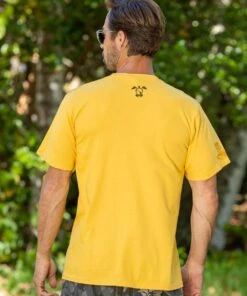 Tribal Ohana - Pineapple Dyed Short Sleeve Crewneck T-Shirt -Crazyshirts Online Shop dff620a0 b700 4699 8a83 de8d6578480f