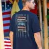 Signs Of Freedom - Navy Short Sleeve Crewneck T-Shirt -Crazyshirts Online Shop e45207de 3fa2 4a18 9157 d607cd769e90