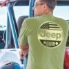Jeep Stars And Bars - Hemp Dyed Short Sleeve Crewneck T-Shirt 2 Jeep Stars And Bars - Hemp Dyed Short Sleeve Crewneck T-Shirt -Crazyshirts Online Shop f7f05481 eb50 4de0 ba9d 0b9360833c56